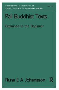 Title: Pali Buddhism Texts Nims14, Author: Rune E A Johansson
