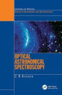 Optical Astronomical Spectroscopy