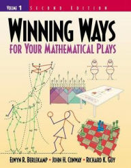 Title: Winning Ways for Your Mathematical Plays: Volume 1 / Edition 2, Author: Elwyn R. Berlekamp