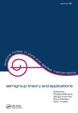 semigroup theory and applications / Edition 1