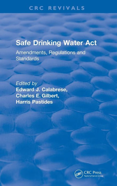 Revival: Safe Drinking Water Act (1989)