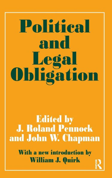 Political and Legal Obligation
