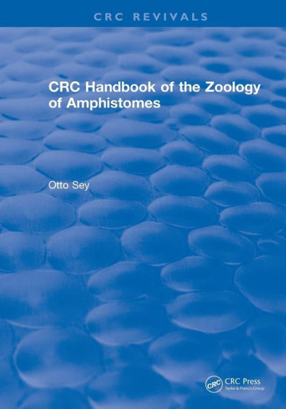CRC Handbook of the Zoology of Amphistomes / Edition 1