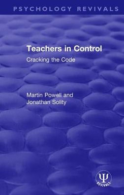 Teachers in Control: Cracking the Code