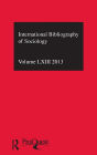IBSS: Sociology: 2013 Vol.63: International Bibliography of the Social Sciences