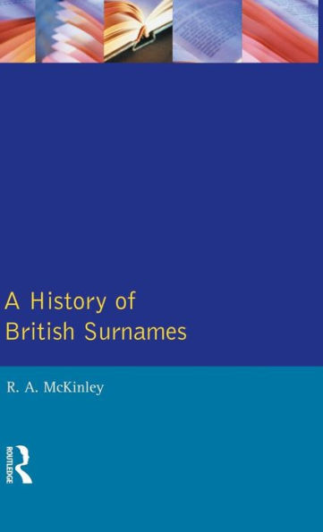 A History of British Surnames / Edition 1