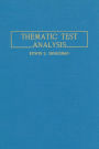 Thematic Test Analysis / Edition 1