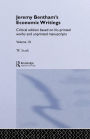 Jeremy Bentham's Economic Writings: Volume Three