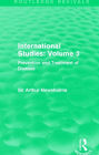 International Studies: Volume 3: Prevention and Treatment of Disease