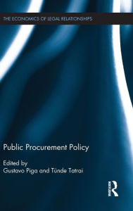 Title: Public Procurement Policy / Edition 1, Author: Gustavo Piga
