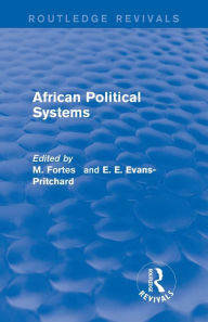 Title: African Political Systems, Author: M. Fortes