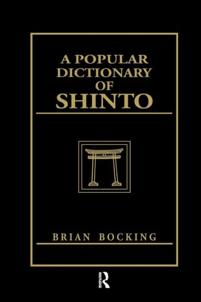 A Popular Dictionary of Shinto