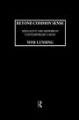 Beyond Common Sense: Sexuality And Gender In Contemporary Japan