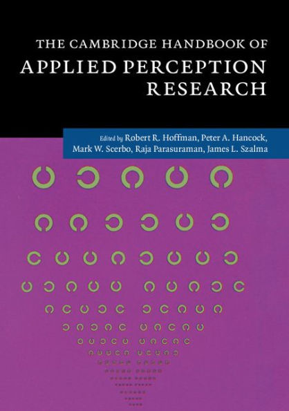 The Cambridge Handbook of Applied Perception Research