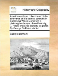 Title: A Curious Antique Collection of Birds-Eye Views of the Several Counties in England & Wales; Exhibiting a Pleasing Landscape of Each County; ... Finely Engraved on Forty Six Plates. by George Bickham, Junior,, Author: George Bickham