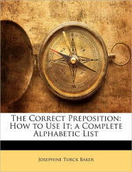 The Correct Preposition