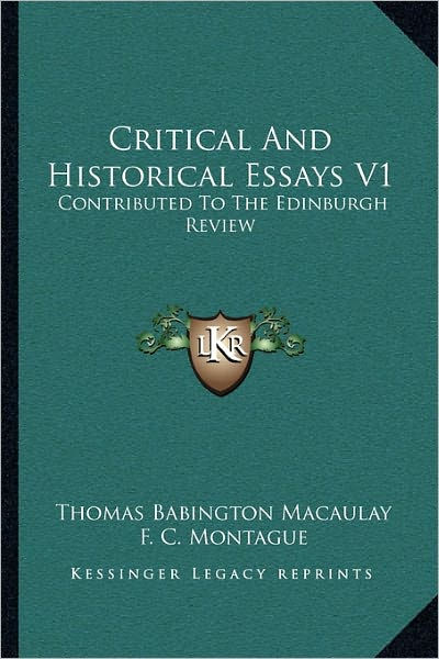essay thomas macaulay essay thomas macaulay