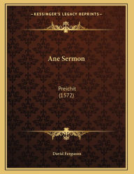 Ane Sermon