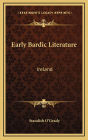 Early Bardic Literature: Ireland