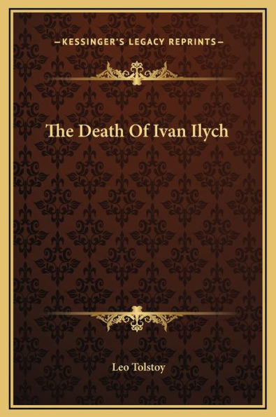 The Death Of Ivan Ilych