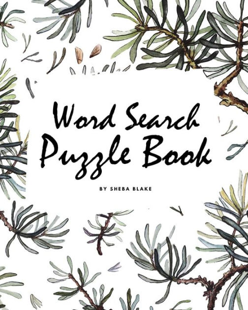 Word Search Puzzle Book for Men (8x10 Puzzle Book / Activity Book) by Sheba Blake, Paperback