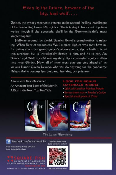 Scarlet (Lunar Chronicles Series #2)