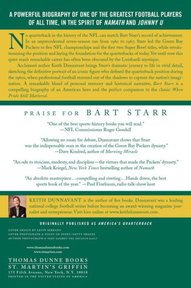 Bart Starr: America's Quarterback and the Rise of the National Football League