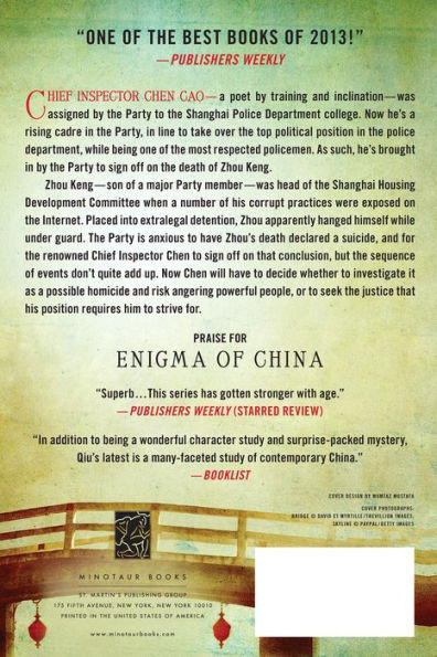 Enigma of China (Inspector Chen Series #8)