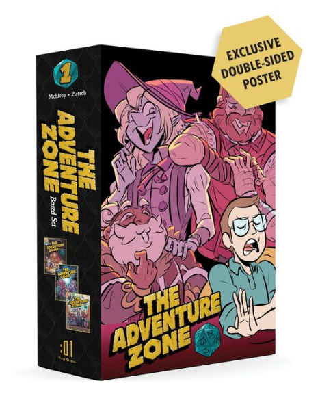 The Adventure Zone Boxed Set: Here There Be Gerblins, Murder on the Rockport Limited! and Petals to the Metal