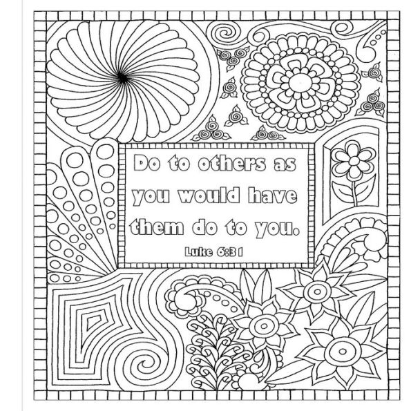 Zendoodle Colorscapes: Love Thy Neighbor: A Coloring Book of Faith and Grace