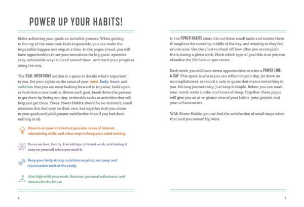 Power Habits: A Motivational Journal to Track Small Changes That Create Big Wins