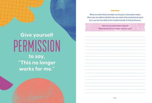 Boundaries Are Self-Care: A Journal to Help You Set Boundaries, Redefine Strength, and Put Yourself First