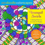 Alternative view 1 of Zendoodle Colorscapes: Tranquil Swirls: Calming Patterns to Color and Display