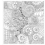 Alternative view 3 of Zendoodle Colorscapes: Tranquil Swirls: Calming Patterns to Color and Display