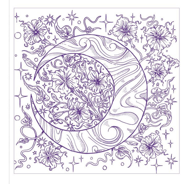 Starcana: Moon Magic: A Coloring Book for the Cosmic Spirit