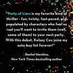 Alternative view 2 of Party of Liars: A Novel