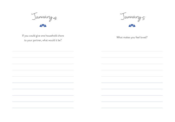One Question a Day for You and Me: A Year to Remember: A Daily Journal and Keepsake for Couples