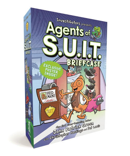 InvestiGators: Agents of S.U.I.T. Briefcase: Agents of S.U.I.T., From Badger to Worse, and Wild Ghost Chase