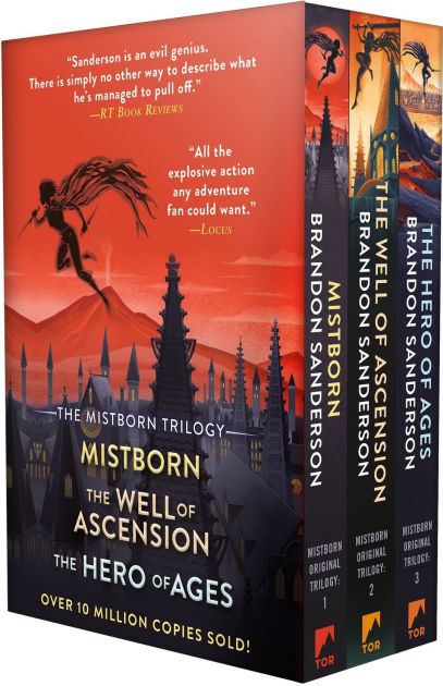 BABYL TRILOGY THE ONE盤 Mistborn Trilogy TPB Boxed Set: Mistborn, The Well of Ascension