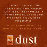 Alternative view 4 of Dust: A Novel