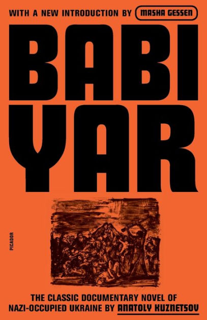 Babi Yar A Document In The Form Of A Novel