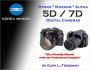 Konica Minolta : Dynax Maxxum Alpha: 5D/7D Digital Cameras