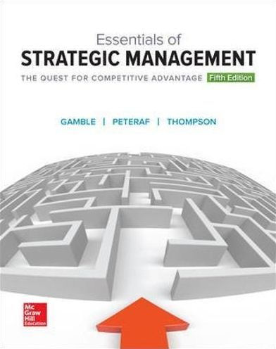 Essentials of Strategic Management