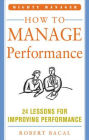 How to Manage Performance (POD)