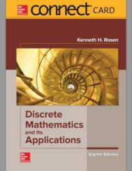 Title: Connect Access Card for Discrete Mathematics and Its Applications / Edition 8, Author: Kenneth Rosen