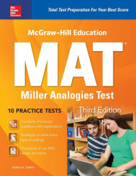 Title: McGraw-Hill Education MAT Miller Analogies Test, Third Edition, Author: Kathy Zahler