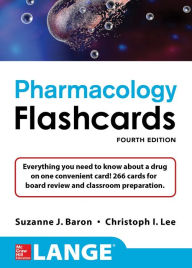 Title: Lange Pharmacology Flashcards, Fourth Edition, Author: Suzanne Baron