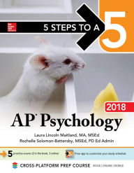 Title: 5 Steps to a 5 AP Psychology 2018 edition, Author: Laura Lincoln Maitland