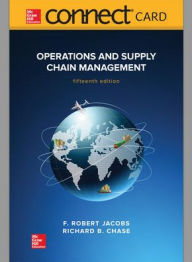 Title: Connect Access Card for Operations and Supply Chain Management 15e / Edition 15, Author: F. Robert Jacobs