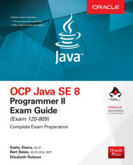 Title: OCP Java SE 8 Programmer II Exam Guide (Exam 1Z0-809), Author: Kathy Sierra